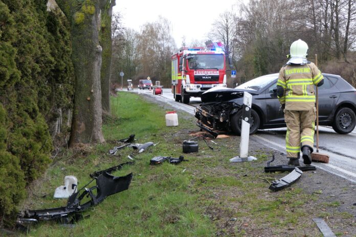 Schwerer Unfall auf S38 bei Mutzschen