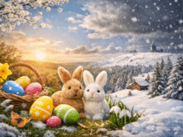 Sachsenwetter zu Ostern