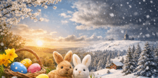 Sachsenwetter zu Ostern