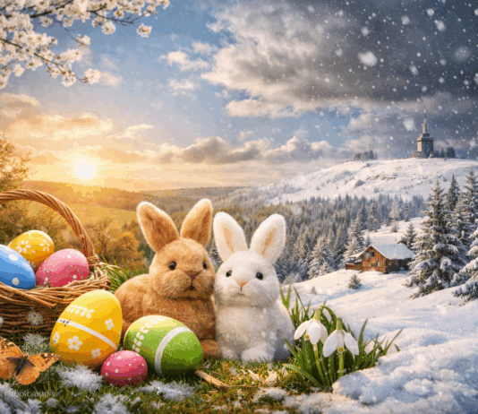 Sachsenwetter zu Ostern