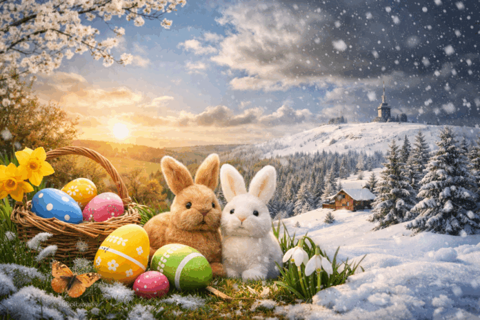 Sachsenwetter zu Ostern