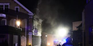 Brand in Colditz Fotos: Sören Müller