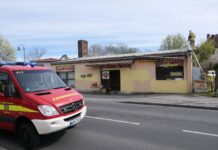 Brand im Asia Imbiss