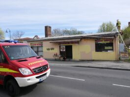 Brand im Asia Imbiss