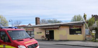 Brand im Asia Imbiss