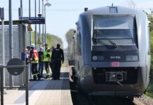 Feuerwehreinsatz am Otterwischer Bahnhof