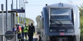 Feuerwehreinsatz am Otterwischer Bahnhof