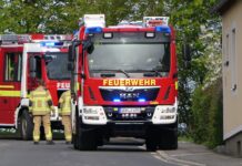 Feuerwehreinsatz in Pöhsig