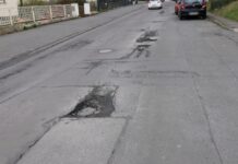 Schlaglochpiste Vorwerkstraße