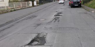 Schlaglochpiste Vorwerkstraße