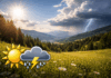 Gewitter über Sachsen? Sonntag bringt örtlich unbeständiges Wetter