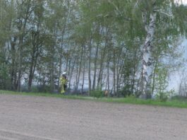 Feuerwehreinsatz in Dorna bei Grimma