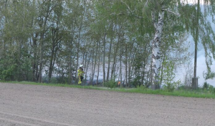Feuerwehreinsatz in Dorna bei Grimma