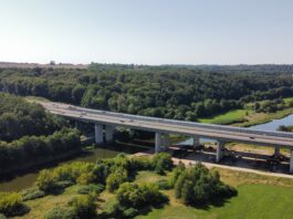 A14 Brücke bei Grimma