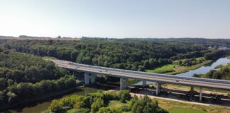 A14 Brücke bei Grimma