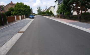 Goethestraße in Grimma nach umfassender Sanierung wieder freigegeben
