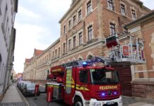 Brandmeldeanlage löst Alarm aus: Feuerwehreinsatz am St. Augustin in Grimma