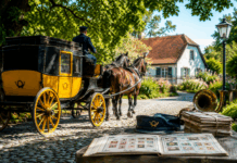 Fest unterm Lindenbaum: Altenhain feiert 120 Jahre Postgeschichte Postkutsche