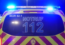 Unfall in Bad Lausick: Dacia prallt gegen Baum Notarzt