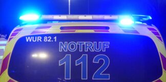 Unfall in Bad Lausick: Dacia prallt gegen Baum Notarzt