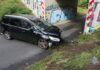 Unfall zwischen Großbardau und Großbothen: Ford prallt gegen Bahndamm