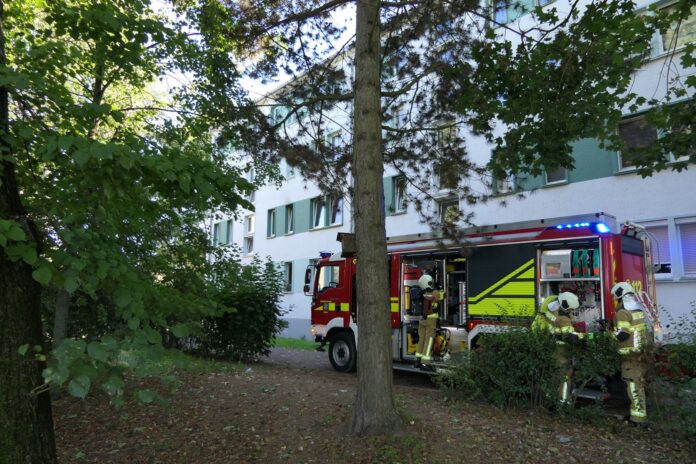 Rauchmelder alarmieren Nachbarn: Feuerwehr rückt zu Wohnungsbrand in Grimma-West aus