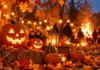 Gemütliches Herbstfest mit Kürbislaternen