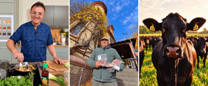 Küche, Hof und Kuh im Porträt