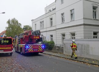Feuerwehreinsatz in Grimma: Angebranntes Essen löst Alarm aus