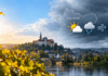Wetterwechsel über Sachsen_ Sonne und Regen